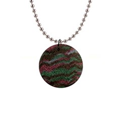 Pattern Structure Background Lines 1  Button Necklace by Pakrebo