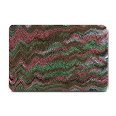 Pattern Structure Background Lines Small Doormat 