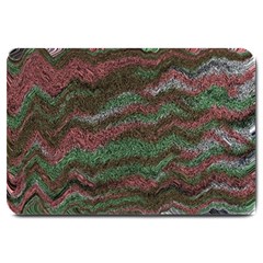 Pattern Structure Background Lines Large Doormat  by Pakrebo