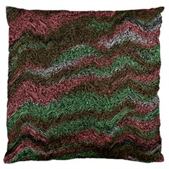 Pattern Structure Background Lines Large Cushion Case (two Sides) by Pakrebo