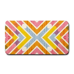 Line Pattern Cross Print Repeat Medium Bar Mats by Pakrebo