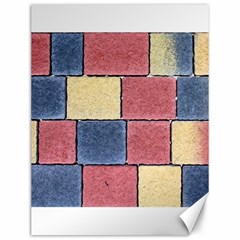 Model Mosaic Wallpaper Texture Canvas 12  X 16  by Pakrebo