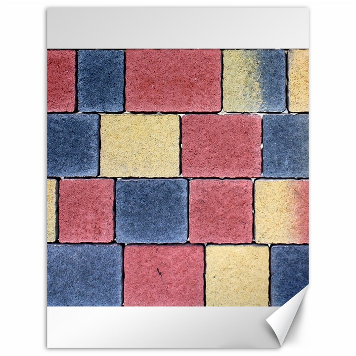 Model Mosaic Wallpaper Texture Canvas 12  x 16 