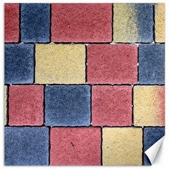 Model Mosaic Wallpaper Texture Canvas 16  X 16  by Pakrebo