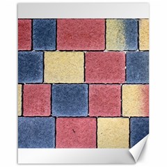 Model Mosaic Wallpaper Texture Canvas 16  X 20  by Pakrebo