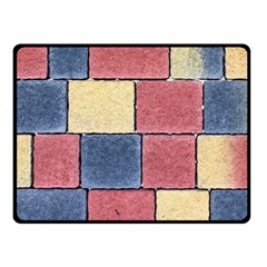 Model Mosaic Wallpaper Texture Fleece Blanket (small) by Pakrebo