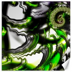 Fractal Green Trumpet Trump Canvas 20  X 20 