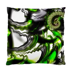 Fractal Green Trumpet Trump Standard Cushion Case (two Sides)