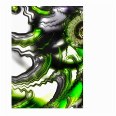 Fractal Green Trumpet Trump Large Garden Flag (two Sides)