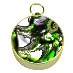 Fractal Green Trumpet Trump Gold Compasses