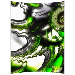 Fractal Green Trumpet Trump Back Support Cushion