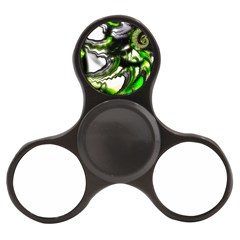 Fractal Green Trumpet Trump Finger Spinner