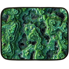 Green Pattern Background Abstract Fleece Blanket (mini) by Pakrebo