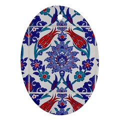 Art Artistic Ceramic Colorful Ornament (oval) by Pakrebo