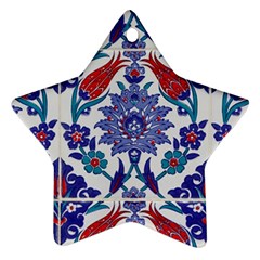 Art Artistic Ceramic Colorful Ornament (star) by Pakrebo