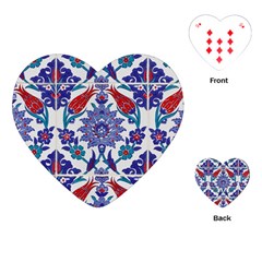 Art Artistic Ceramic Colorful Playing Cards (heart) by Pakrebo