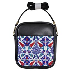 Art Artistic Ceramic Colorful Girls Sling Bag by Pakrebo