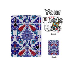 Art Artistic Ceramic Colorful Playing Cards 54 (mini) by Pakrebo