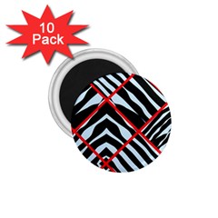 Model Abstract Texture Geometric 1.75  Magnets (10 pack) 