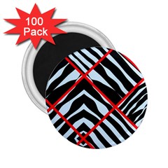 Model Abstract Texture Geometric 2.25  Magnets (100 pack) 