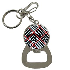 Model Abstract Texture Geometric Bottle Opener Key Chains