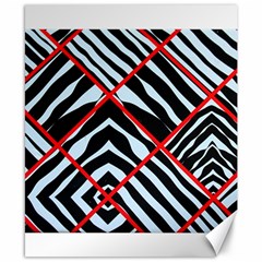 Model Abstract Texture Geometric Canvas 8  x 10 