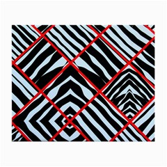 Model Abstract Texture Geometric Small Glasses Cloth (2-Side)