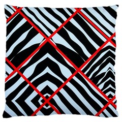 Model Abstract Texture Geometric Large Cushion Case (Two Sides)