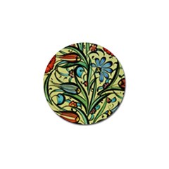 Mosaic Tile Art Ceramic Colorful Golf Ball Marker by Pakrebo