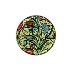 Mosaic Tile Art Ceramic Colorful Hat Clip Ball Marker by Pakrebo