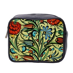 Mosaic Tile Art Ceramic Colorful Mini Toiletries Bag (two Sides) by Pakrebo