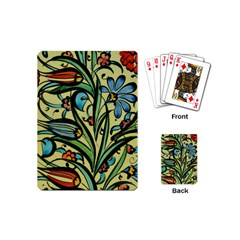 Mosaic Tile Art Ceramic Colorful Playing Cards (mini) by Pakrebo