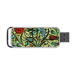 Mosaic Tile Art Ceramic Colorful Portable Usb Flash (one Side) by Pakrebo