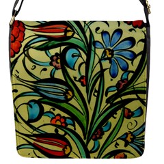 Mosaic Tile Art Ceramic Colorful Flap Closure Messenger Bag (s) by Pakrebo