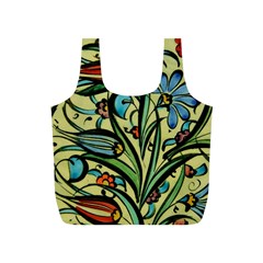 Mosaic Tile Art Ceramic Colorful Full Print Recycle Bag (s) by Pakrebo