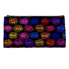 Pattern Background Structure Pink Pencil Cases by Pakrebo