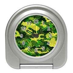 Marijuana Camouflage Cannabis Drug Travel Alarm Clock by Pakrebo