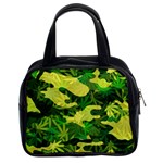 Marijuana Camouflage Cannabis Drug Classic Handbag (Two Sides) Front