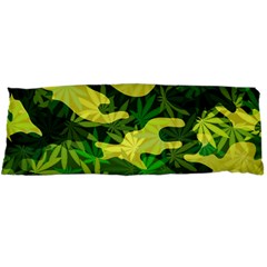 Marijuana Camouflage Cannabis Drug Body Pillow Case Dakimakura (two Sides) by Pakrebo