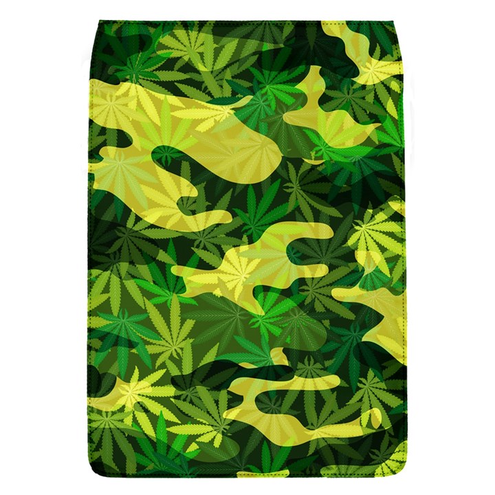 Marijuana Camouflage Cannabis Drug Removable Flap Cover (S)