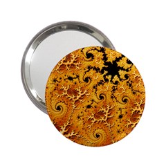 Fractal Pattern Spiral 2 25  Handbag Mirrors by Pakrebo