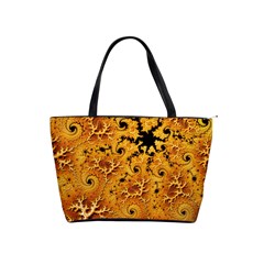 Fractal Pattern Spiral Classic Shoulder Handbag by Pakrebo