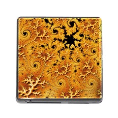 Fractal Pattern Spiral Memory Card Reader (square 5 Slot) by Pakrebo