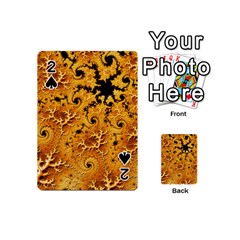 Fractal Pattern Spiral Playing Cards 54 (mini) by Pakrebo