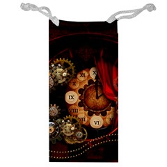 Steampunk, Wonderful Clockswork Jewelry Bag by FantasyWorld7