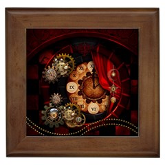 Steampunk, Wonderful Clockswork Framed Tiles by FantasyWorld7