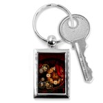 Steampunk, Wonderful Clockswork Key Chains (Rectangle)  Front