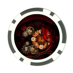 Steampunk, Wonderful Clockswork Poker Chip Card Guard (10 Pack) by FantasyWorld7