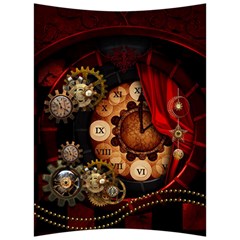 Steampunk, Wonderful Clockswork Back Support Cushion by FantasyWorld7