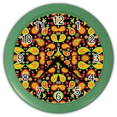 Ml 5-4 Color Wall Clock by ArtworkByPatrick